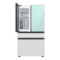 SAMSUNG BESPOKE 29.0 Cubic Foot French Door Refrigerator Morning Blue Glass(RF29BB86004MAA)