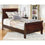 Alisdair Twin Sleigh Bed with Mattress