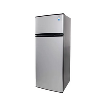 22 Inch Freestanding Top Freezer Refrigerator with 7.3 cu. ft. Capacity, 3 Glass Shelves, Gallon Door Bin, Crisper Drawer, ADA Compliant, and ENERGY STAR®: Stainless Steel (RA733B3S)
