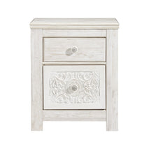 Paxberry Two Drawer Night Stand (B181-92)
