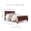 Alisdair Queen Sleigh Bed with Mattress(PKG008837 )