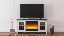 Dorrinson 60" TV Stand with Electric Fireplace (W287W2)