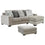 Ardsley 2-Piece Sectional with Ottoman