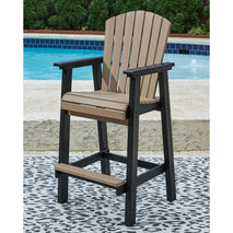 Fairen Trail Outdoor Bar Table and 4 Barstools (PKG009513)