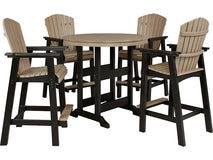 Fairen Trail Outdoor Bar Table and 4 Barstools (PKG009513)