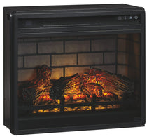 Dorrinson Corner TV Stand with Electric Fireplace (W287W6)