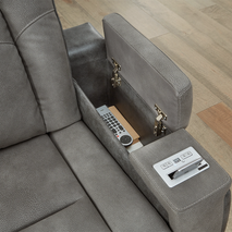 Next-Gen DuraPella PWR REC Sofa with ADJ Headrest