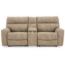 Next-Gen DuraPella 3-Piece Power Reclining Sectional Loveseat with Console