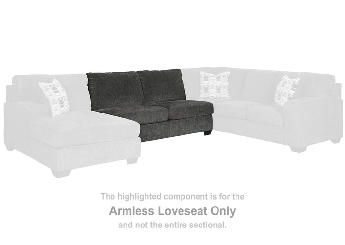 Ballinasloe 3-Piece Sectional with Ottoman