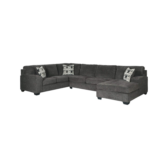 Ballinasloe 3-Piece Sectional with Ottoman