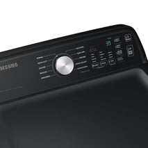 SAMSUNG 7.4 Cubic Foot Top Load Electric Dryer Brushed Black (DVE55CG7100VA3)