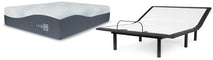 Millennium Luxury Plush Gel Latex Hybrid Mattress with Adjustable Base
