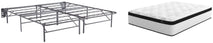 Chime 12 Inch Hybrid 12 Inch Hybrid Mattress with Foundation