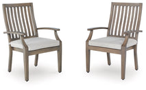 Rainier Ranch Arm Chair With Cushion (2/CN) (P701-601A)