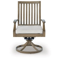 Rainier Ranch Swivel Chair w/Cushion (2/CN) ( P701-602A)