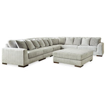 Regent Park 6-Piece Sectional with Ottoman