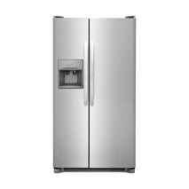 CROSLEY 22.3 Cubic Foot Side -By-Side Refrigerator Stainless Steel (CRSEH237AS)