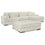 Lindyn 3-Piece Sectional with Ottoman