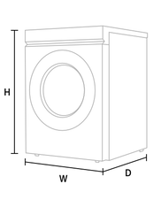 SAMSUNG 7.5 Cu. Ft. FL E Dry Platinm (DVE45R6100P)