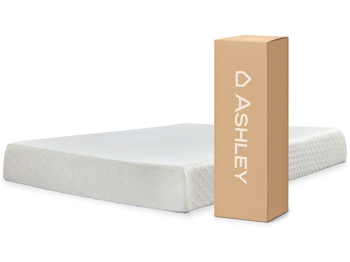 10 Inch Chime Memory Foam Mattress with Foundation