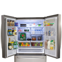 BRAMA 26.6 Cubic Foot French Door Refrigerator Stainless Steel  (BR2660IFDRSS)