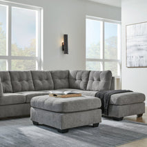 Marleton 2-Piece Sleeper Sectional with Ottoman