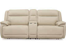 Double Deal 2-Piece Power Reclining Loveseat Sectional(U13001S3 (U1300158,U1300162)
