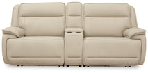 Double Deal 2-Piece Power Reclining Loveseat Sectional(U13001S3 (U1300158,U1300162)